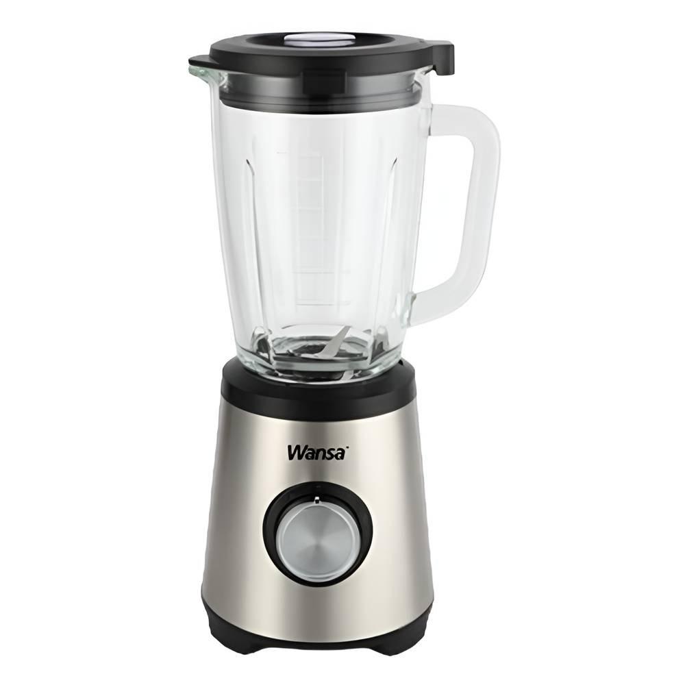 Wansa Glass Blender 1000W, 1.5L,  BL9721-CB - Black