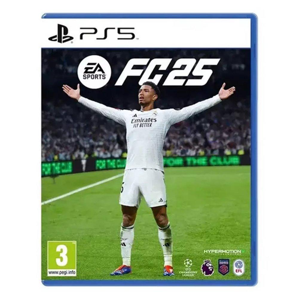 Sony PlayStation 5 Slim - Disc Edition Console + EA Sports FC25 Game, PS5DISC-FC25SET - White