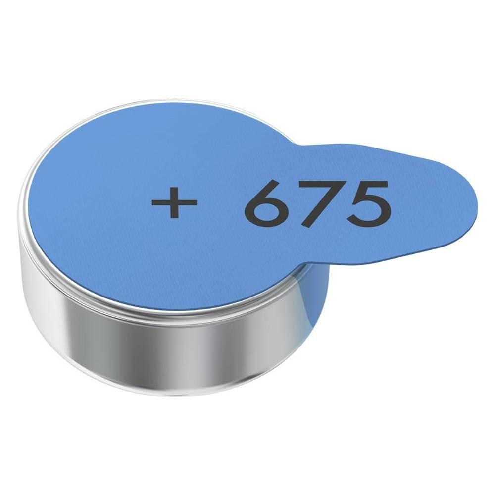 بطاريات السماعات الطبية  من فارتا قياس 675 - 6 قطع