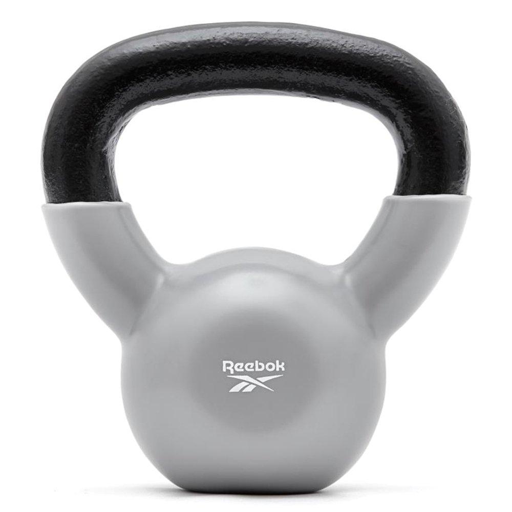 Reebok, 4kg Exercising Kettlebell, RAWT-19004 - Grey 