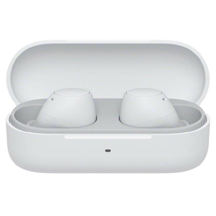 سماعات اذن بلوتوث لاسلكية من سوني ، WF-C510/WC E - أبيض