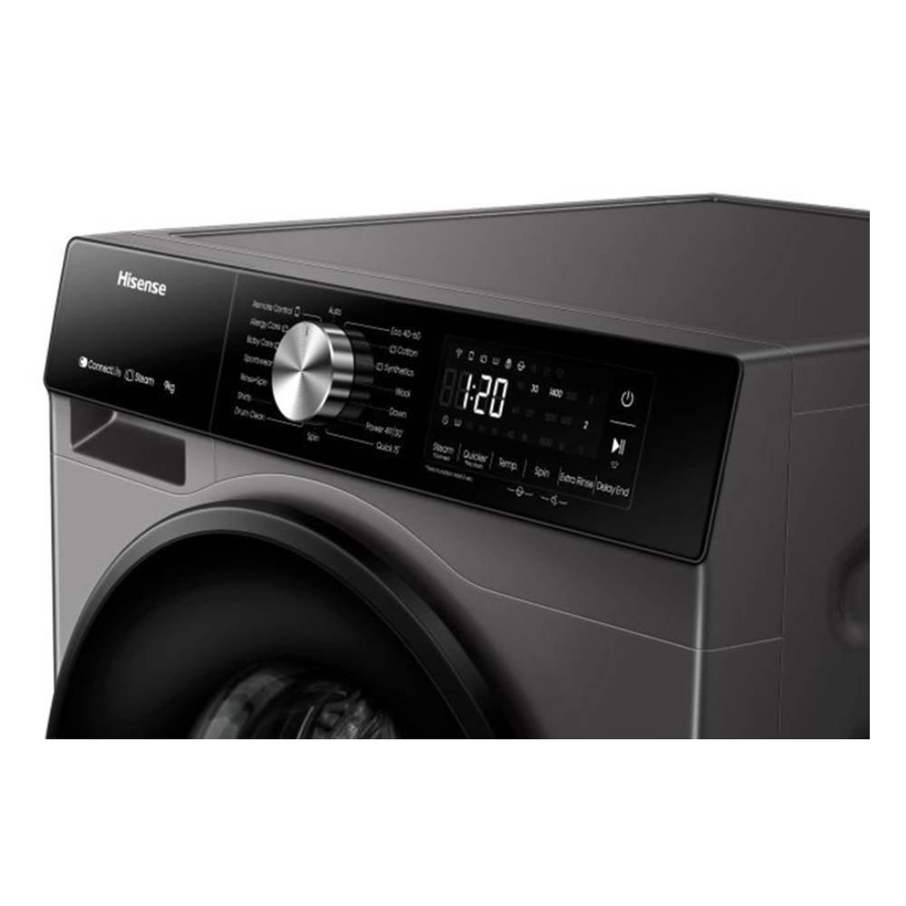 Hisense Front Load Washer & Dryer, 10.5kg, 6kg Dryer, Wifi connectlife app, WD3S1043BT - Grey