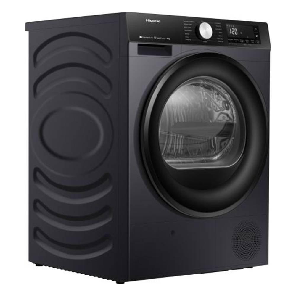 Hisense Heat Pump Dryer, 9kg Capacity,Wifi connectlife app, DH3S902BT - Grey