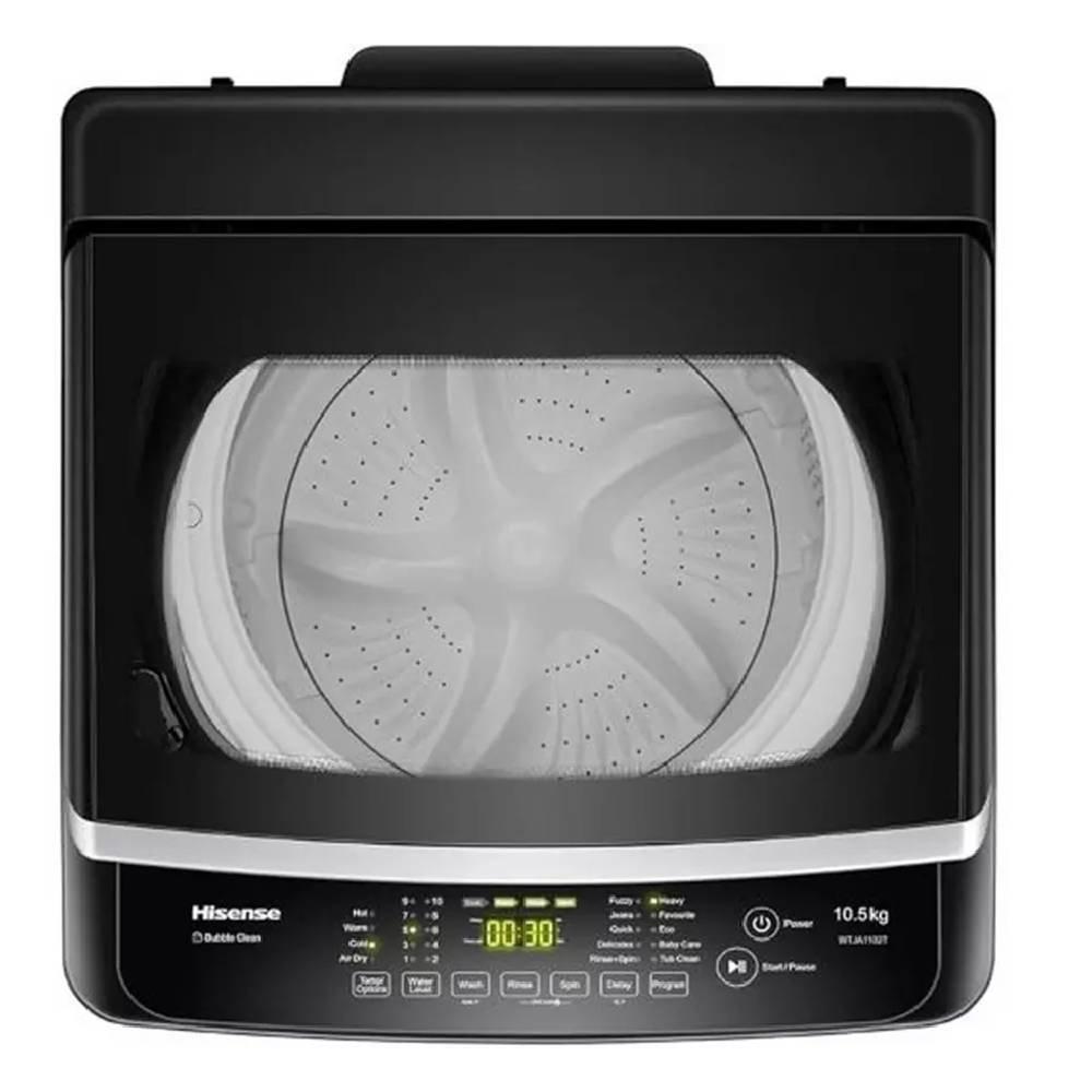 غسالة ملابس تحميل علوي من هايسنس، سعة 7 كجم، WT3J7023UT - رمادي
