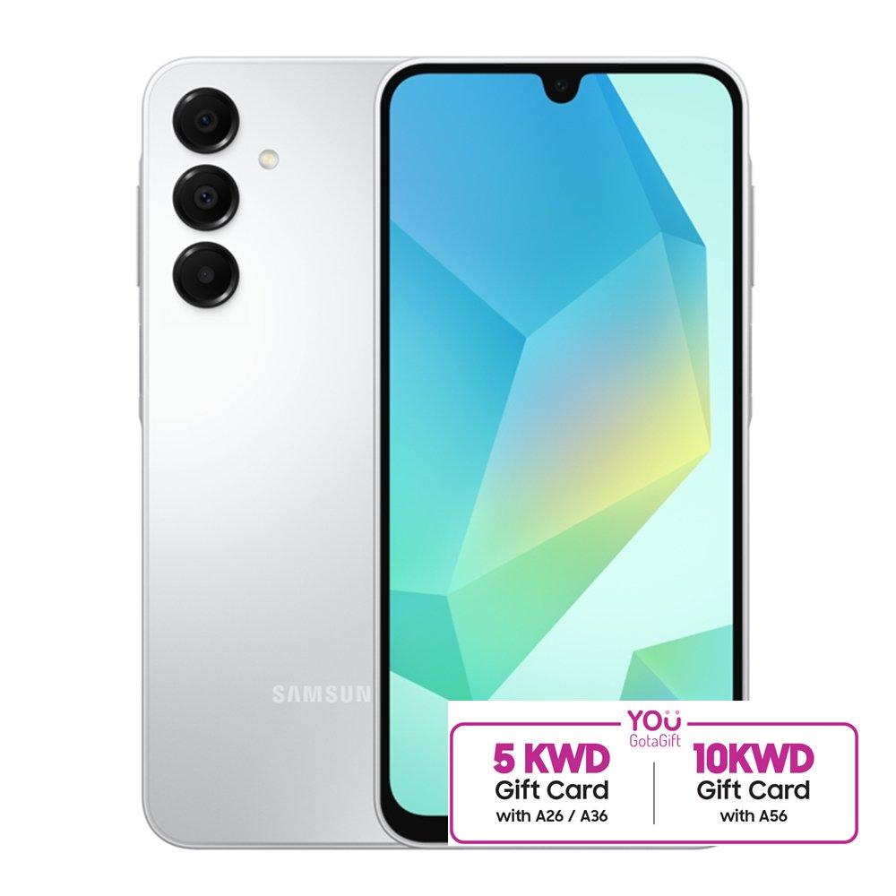 هاتف سامسونج جالكسي إيه 16، 128 جيجابايت، 4 جيجابايت، 6.7 بوصة - رمادي