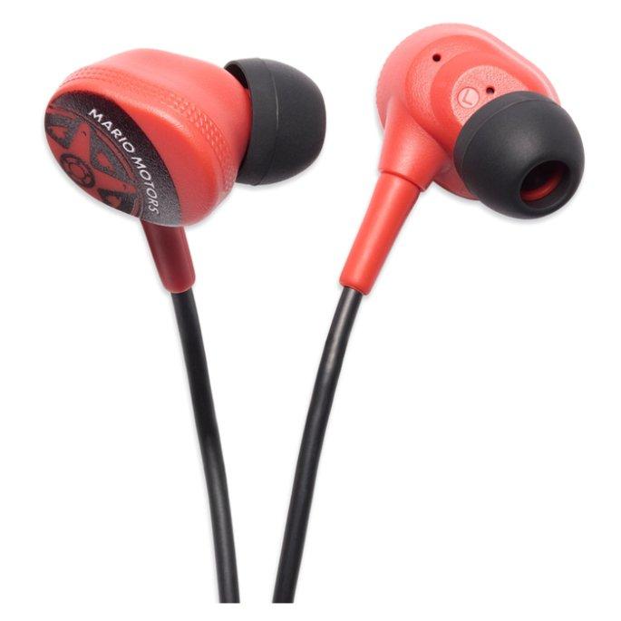 PowerA NS Mario Kart Motors Wired Earbuds - Red