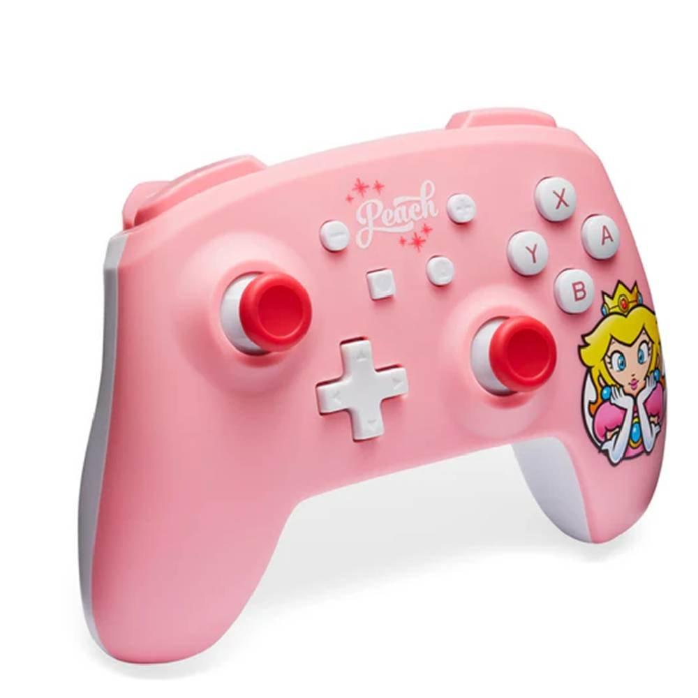 PowerA Wireless Controller for Nintendo Switch, 72235 ‒ Princess Peach Pink