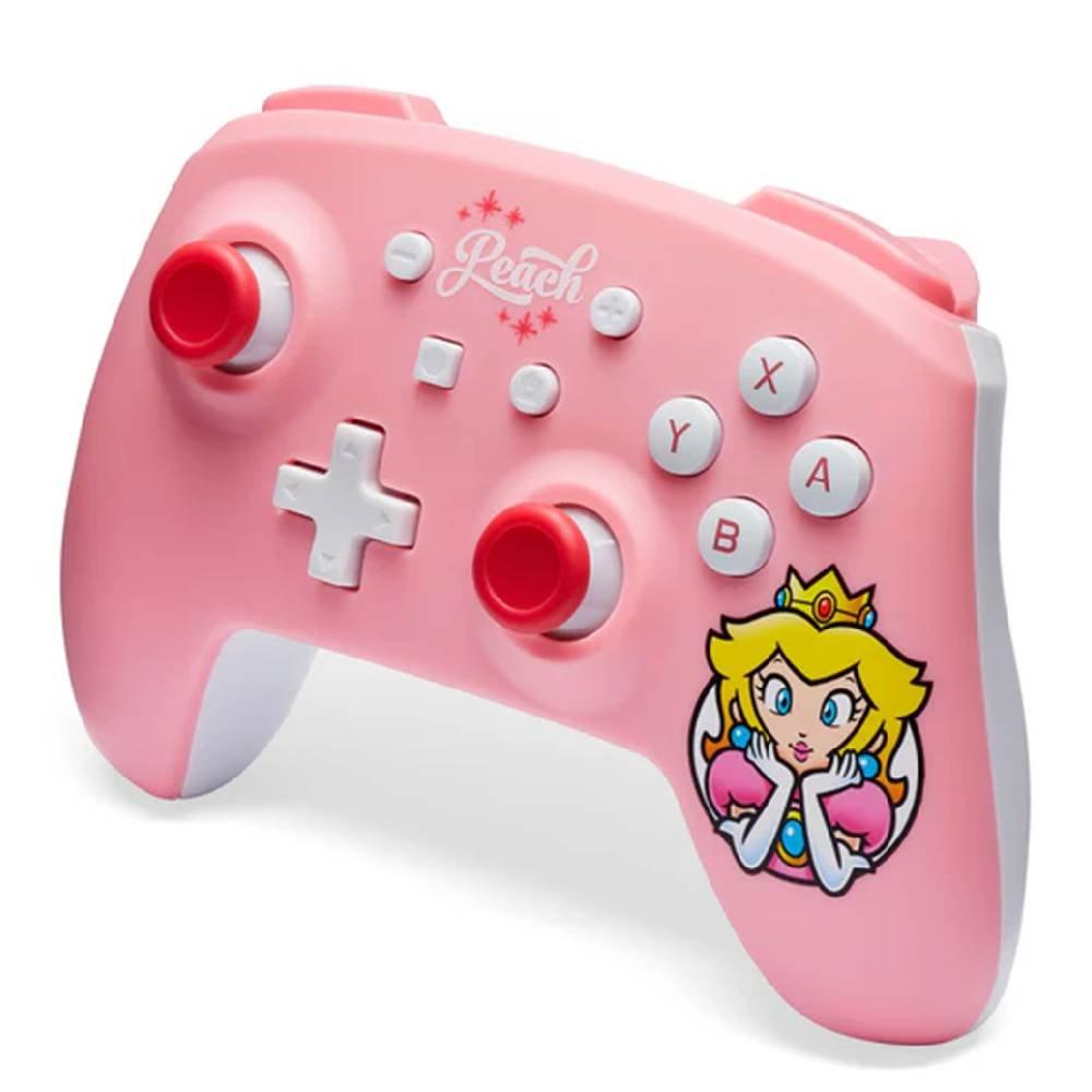 PowerA Wireless Controller for Nintendo Switch, 72235 ‒ Princess Peach Pink