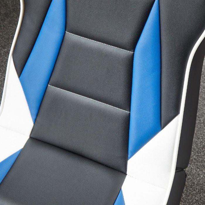 كرسي ألعاب بلايستيشن جايست في2 2.0 الأرضي المتحرك من إكس روكر - أسود