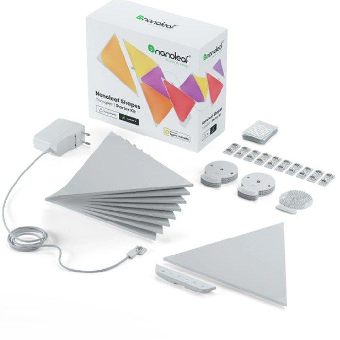 Nanoleaf Shapes Triangles Starter Kit, 9 Packs, NL47-0102TW-9PK