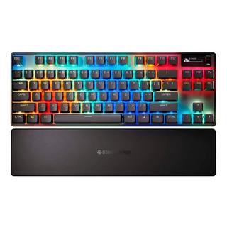 Buy Steelseries apex pro tkl gen 3 wireless gaming keyboard, rgb lightning, 64871 - black in Kuwait