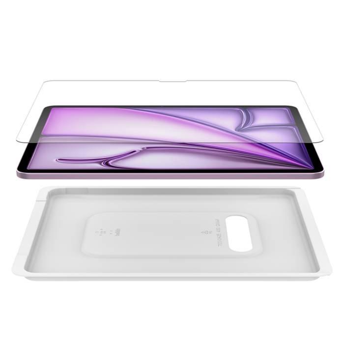 شاشة حماية  من الزجاج المقوى من بيلكن لآيباد إير مقاس 13 بوصة (M2)، OVI008HQ- شفاف