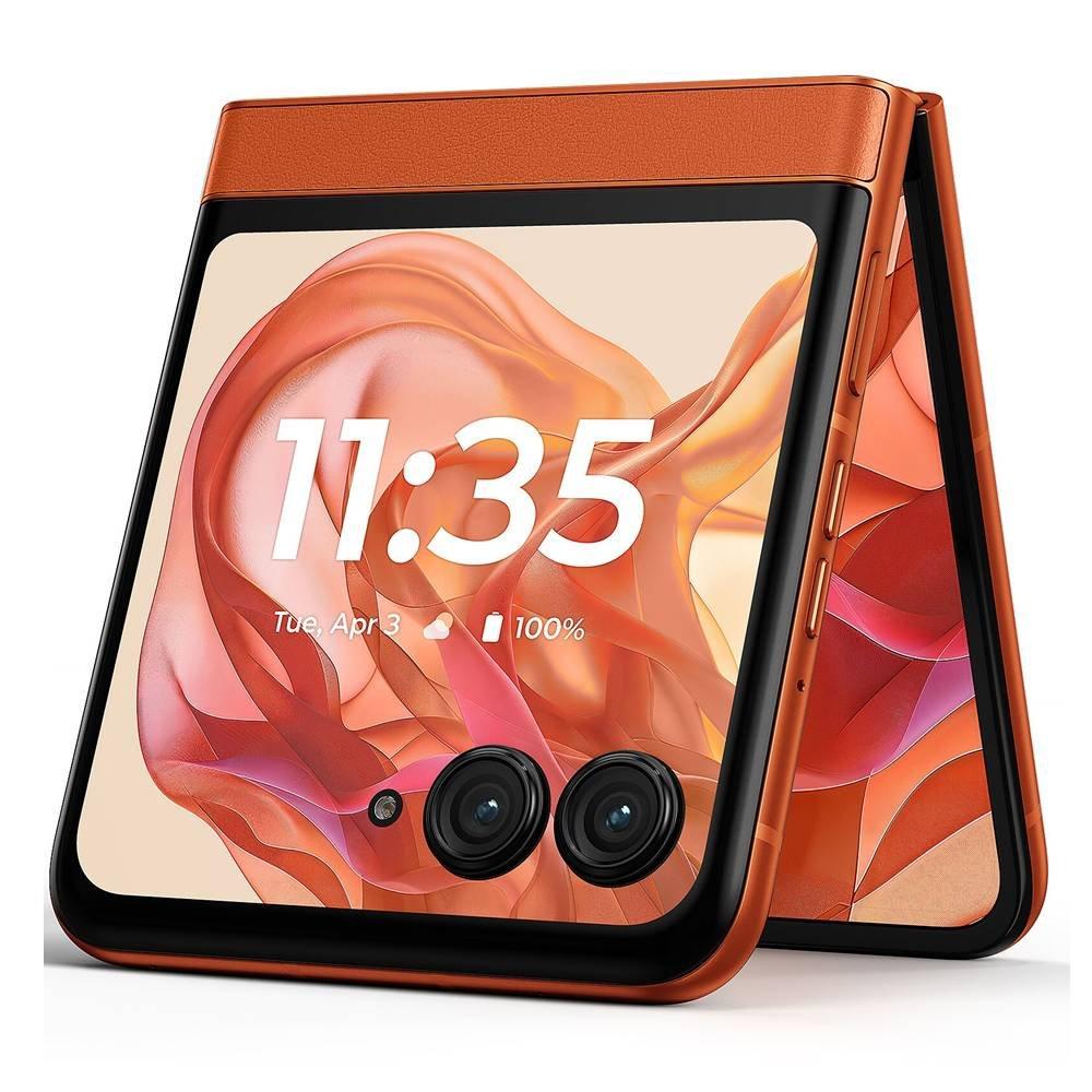 Motorola Razr 50 6.9 inch, 256GB, 8GB RAM, 5G Phone - Orange