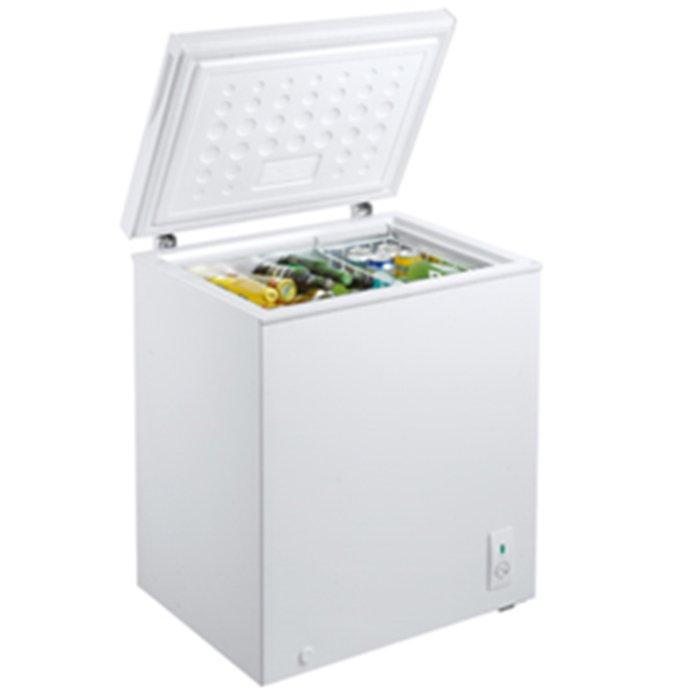 WANSA Chest Freezer, 5 CFT, 145 Liters, WC-145DF-X1WM24-C8 - White