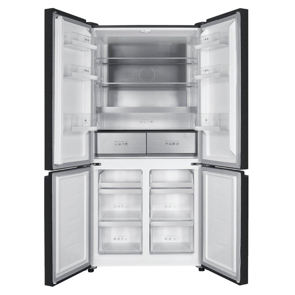 Wansa Four Door Refrigerator, 18 CFT, 512 Liters, WRF512NF-X1BM24-C8 – Black 