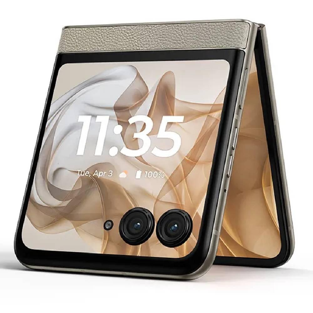 Motorola Razr 50 6.9 inch, 256GB, 8GB RAM, 5G Phone - Sand