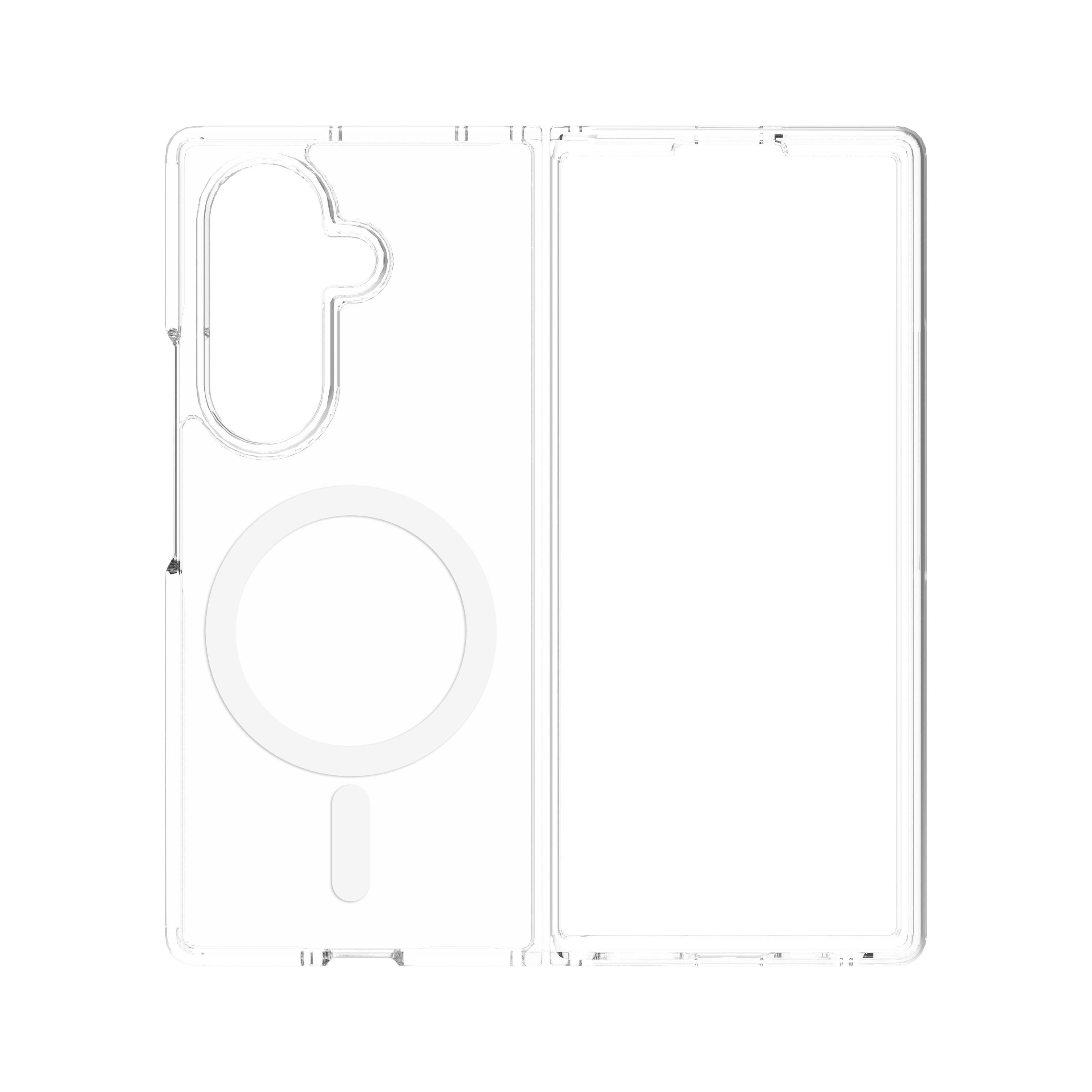 غطاء الحماية ماج سيف لهاتف سامسونج زيد فولد 7- شفاف