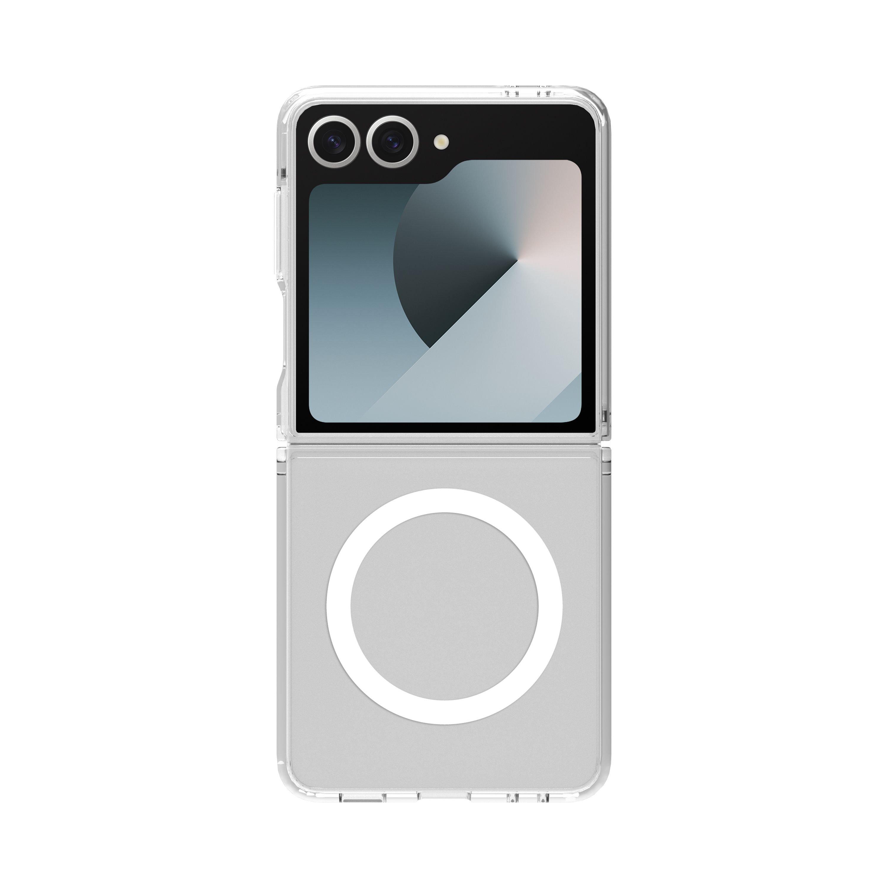 غطاء الحماية ماج سيف لهاتف سامسونج زيد فليب 7- شفاف