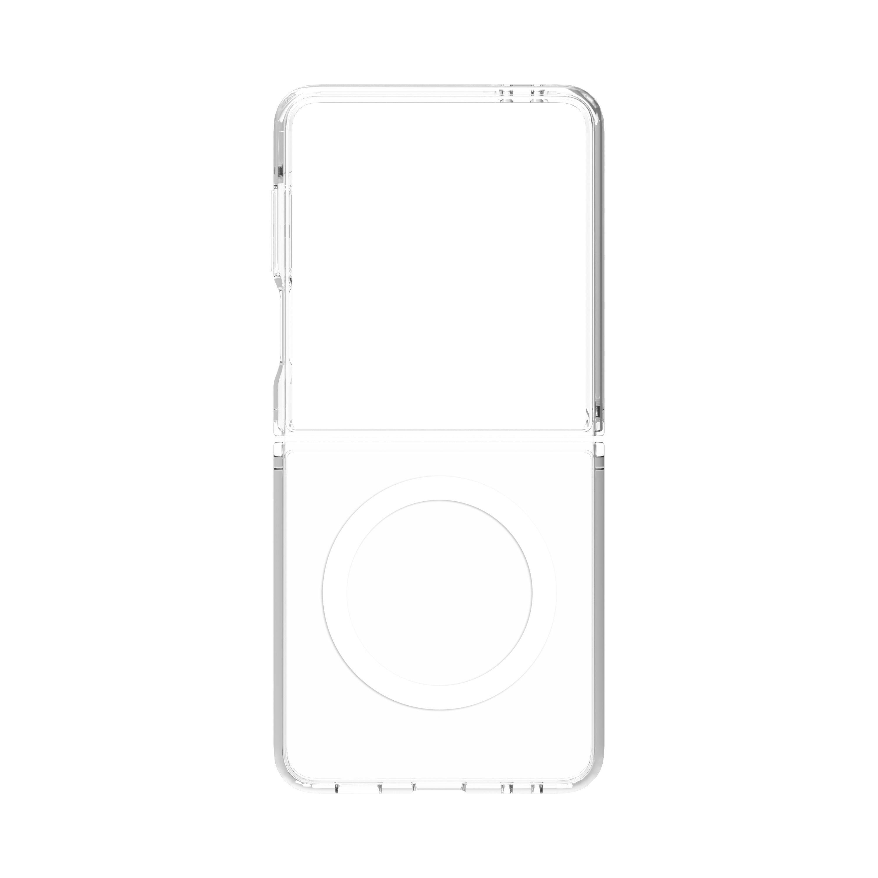 غطاء الحماية ماج سيف لهاتف سامسونج زيد فليب 7- شفاف