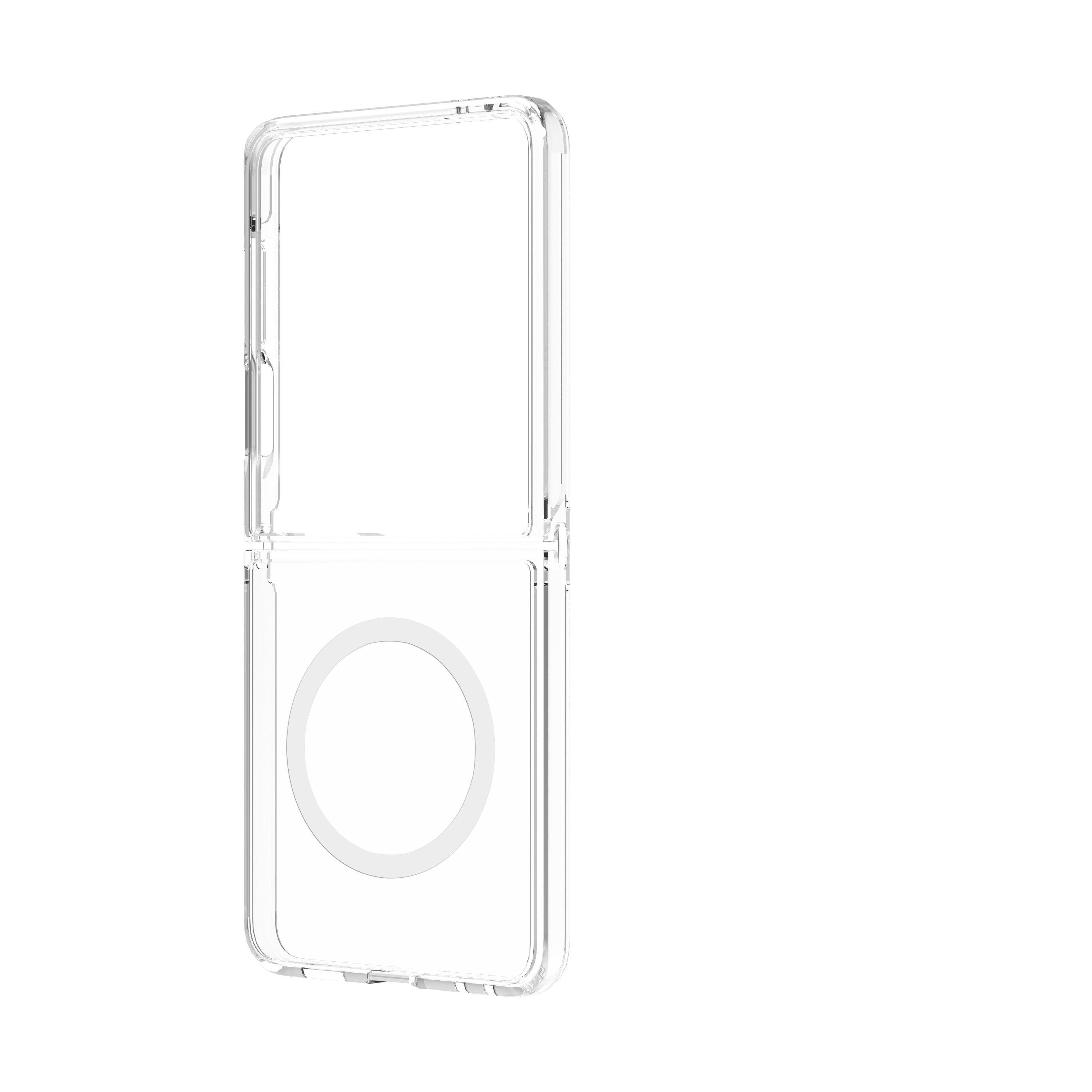 غطاء الحماية ماج سيف لهاتف سامسونج زيد فليب 7- شفاف