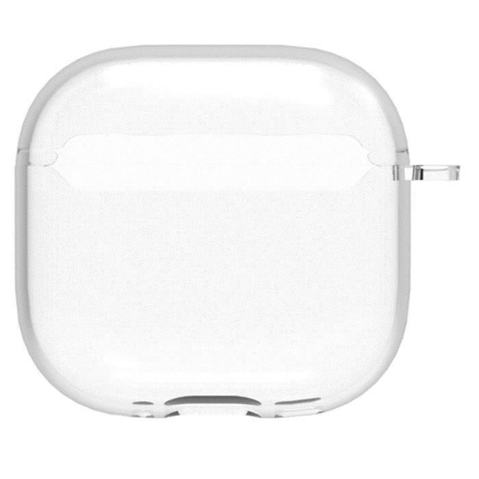 غطاء حماية سماعات ايربودز 4 من اي كيو، SN13 - شفاف