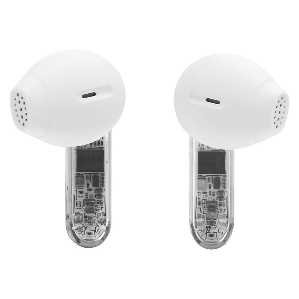 JBL Tune Flex 2 Ghost Edition Earbuds, JBLTFLEX2GWHT - White