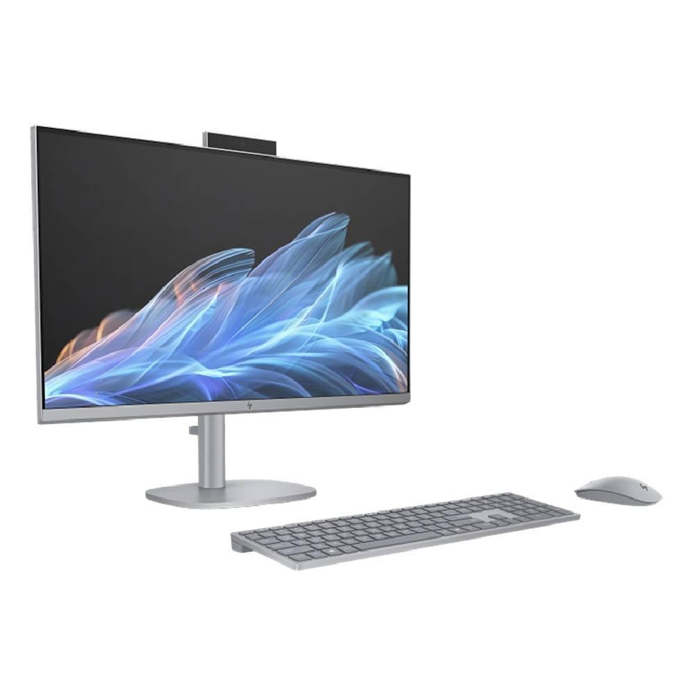 كمبيوتر مكتبي اومنيستوديو اكس  الكل في واحد من اتش بي، معالج انتل كور الترا 7، رام سعة 16 جيجابايت، اس اس دي سعة 1 تيرابايت، شاشة 27 بوصة، ويندوز 11 هوم، 27-CS0002NE - فضي