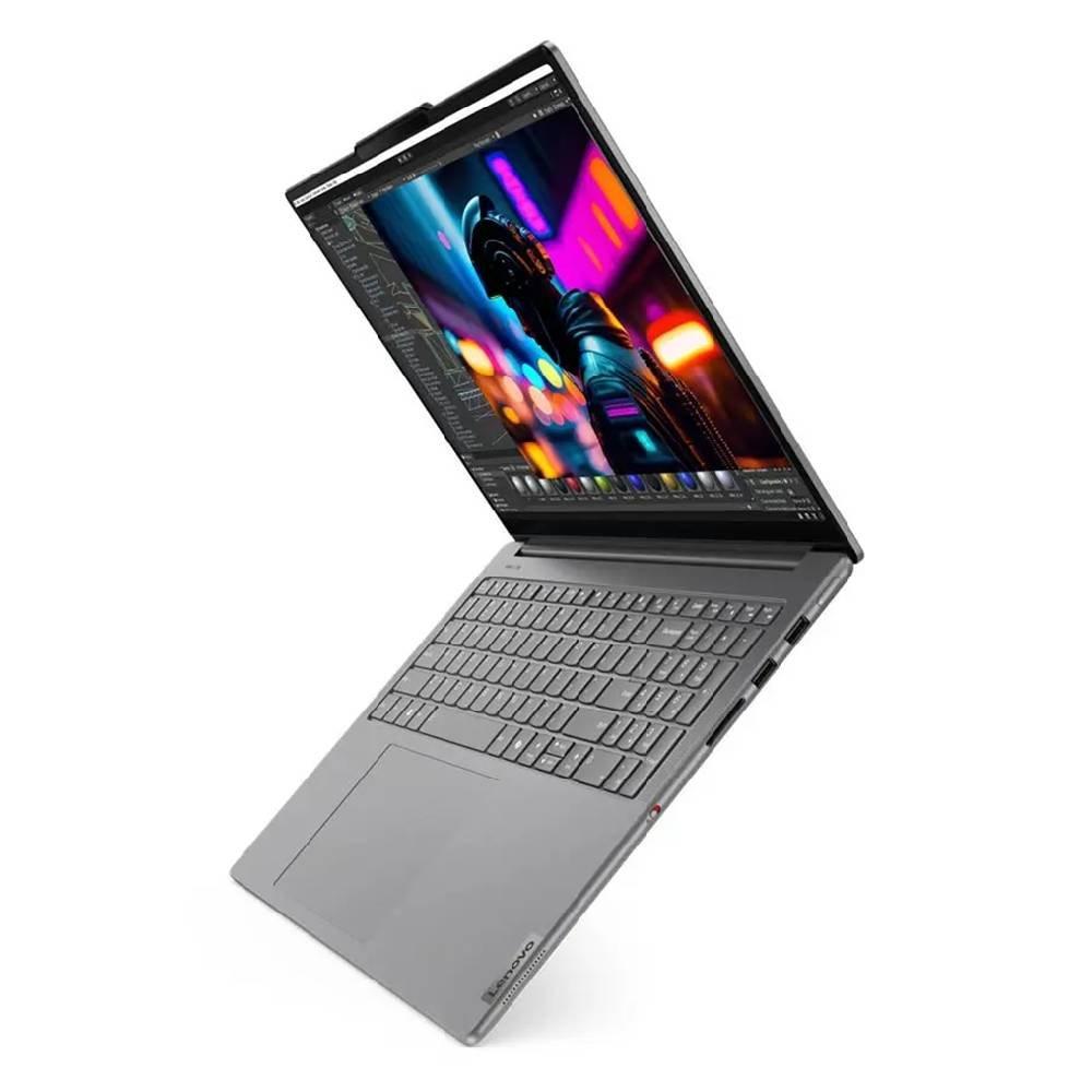 LENOVO Yoga Pro 9 Laptop, Intel Core Ultra 7, 16”, 16GB RAM, 1TB SSD, NVIDIA GeForce RTX 4050, Windows 11 Home, 83DN001QAX – Luna Grey