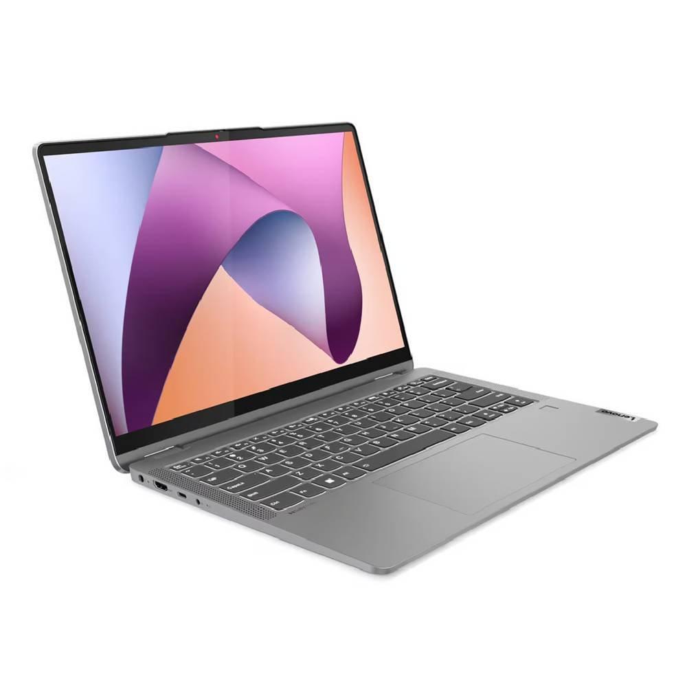 Lenovo IdeaPad Flex 5 Laptop, AMD Ryzen 5, 14”, 8GB RAM, 512GB SSD, Integrated AMD Radeon Graphics, Windows 11 Home, 82XX00C4AX – Grey