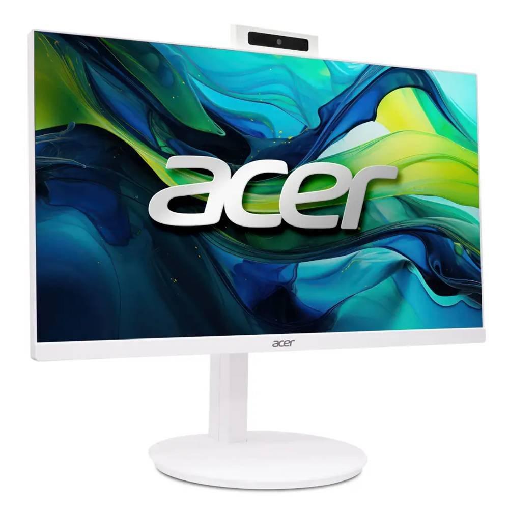 Acer All-in-one Desktop Computer , Intel® Core™ i5, 16GB RAM, 512GB,  Intel UHD Graphics, 23.8-inch, Windows 11 Home, C24-1YE13U5UNH - White