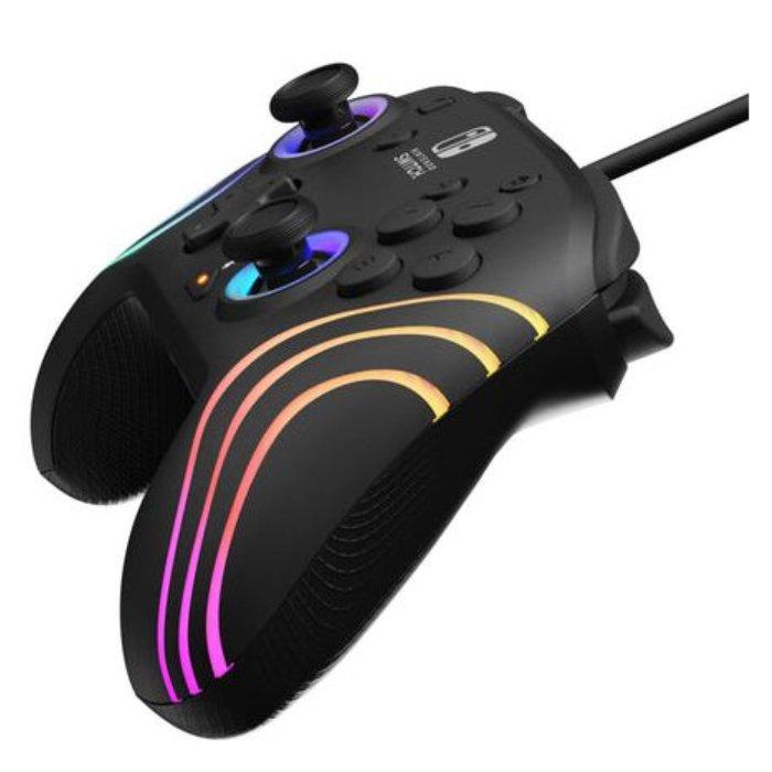 PDP Afterglow Wave Nintendo Switch Wired Controller - Black