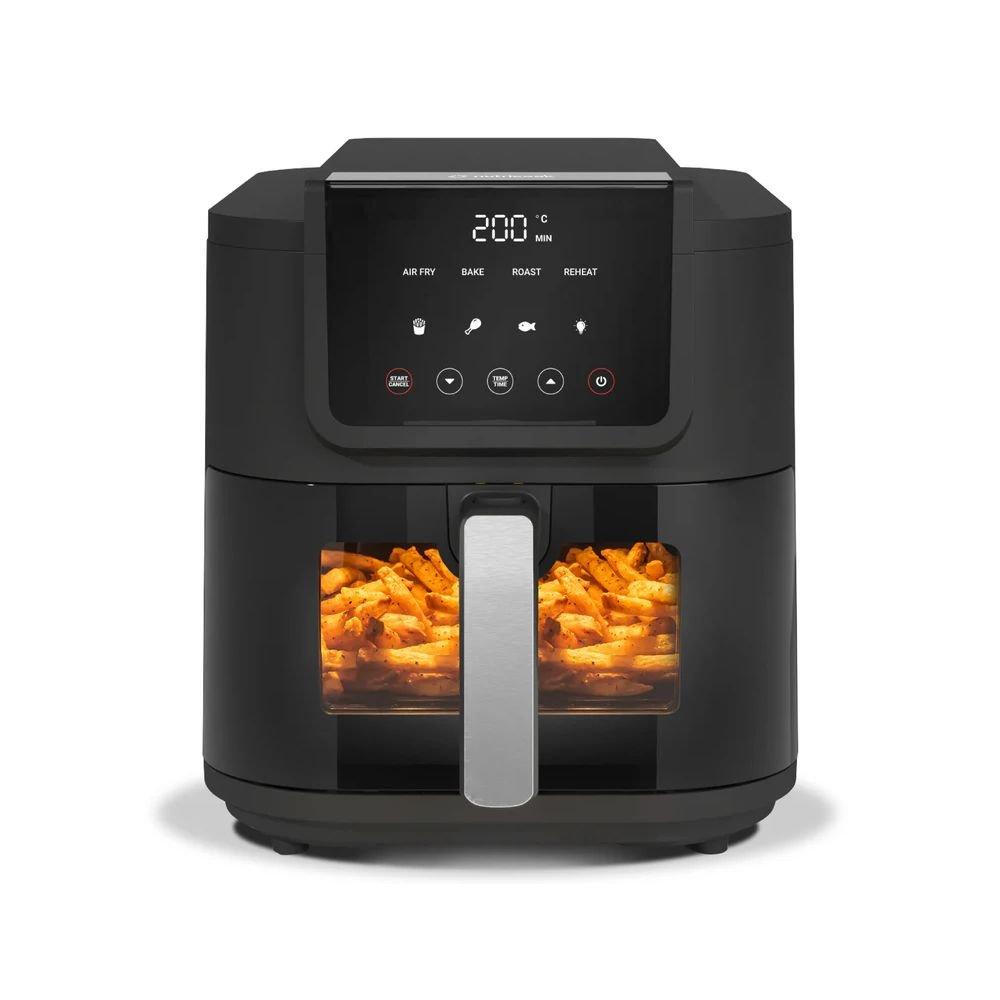 Nutricook Air Fryer Slim, 5L, 4 main programs, 3 presets, 1500W, NC-AFS100 - Black.