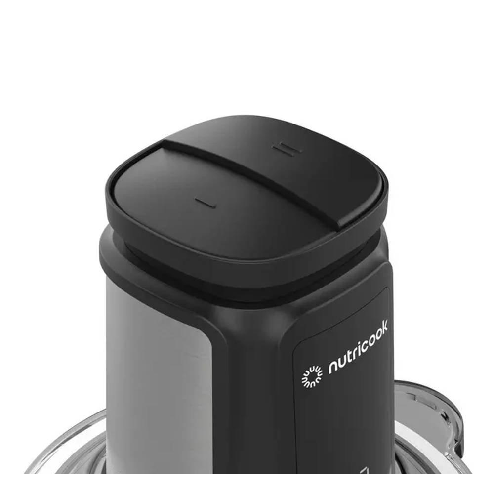 Nutricook XL Food Chopper With 1.2L Glass  Bowl, 500W, NC-CH1200 - Black
