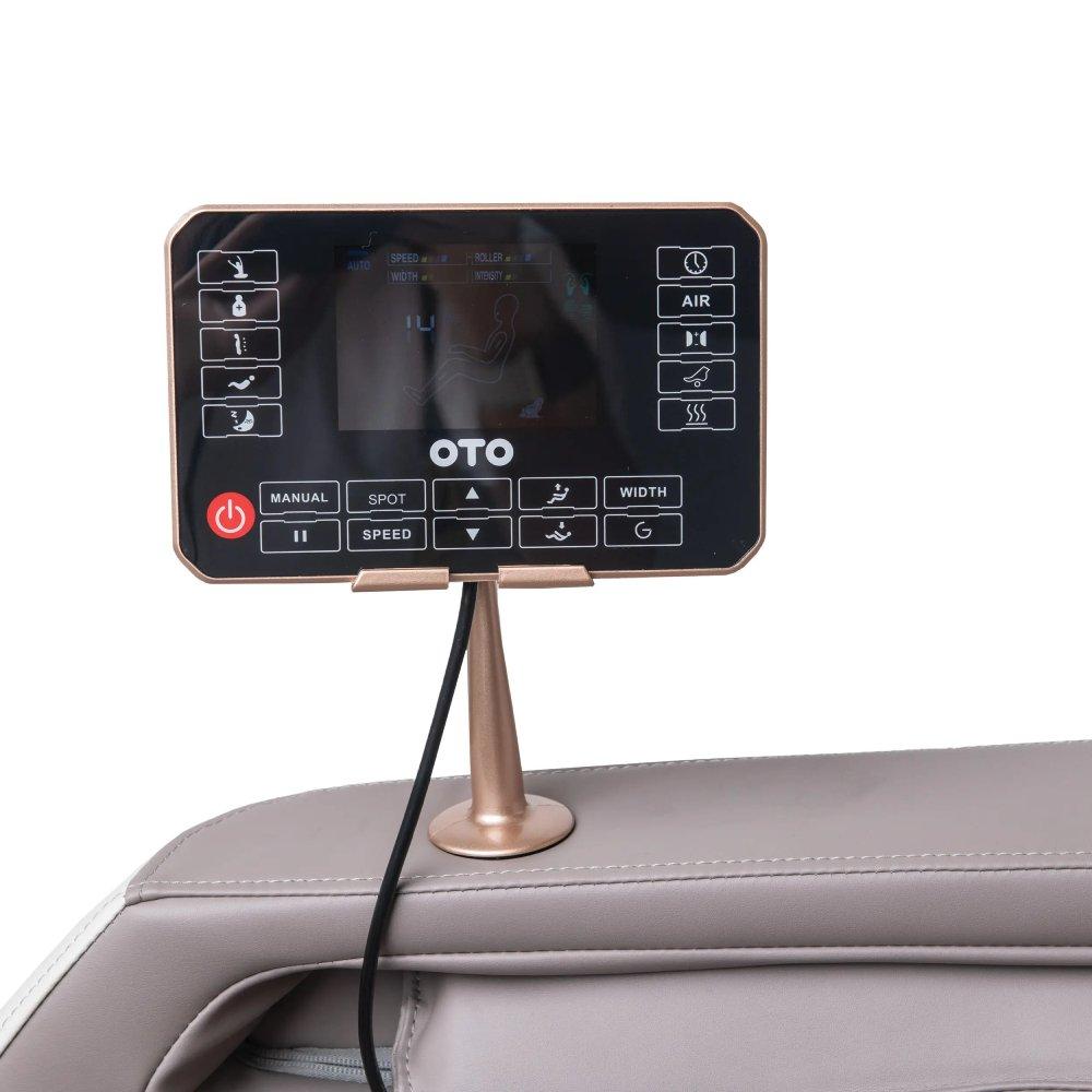 OTO Qupid Massage Chair, 12 Auto Programs, QP-01 - Grey