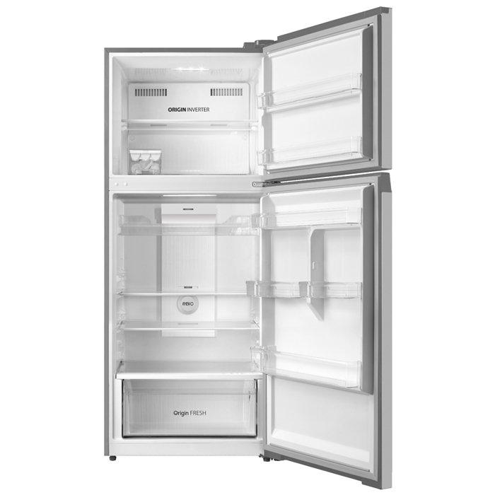 Toshiba Top Freezer Refrigerator, 413 L, 14.6CFT CFT, GR-RT559WE-PME(49) - Lixiu Grey