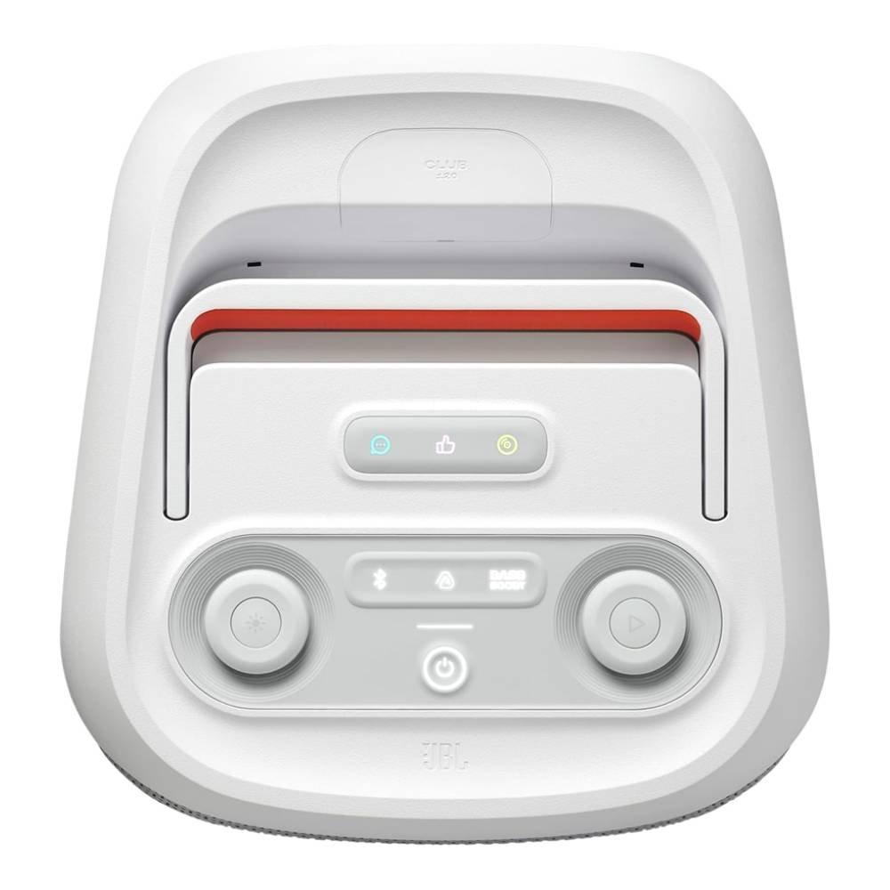 JBL PartyBox Club 120 Portable Speaker, 160W, JBLPBCLUB120SWUK - White