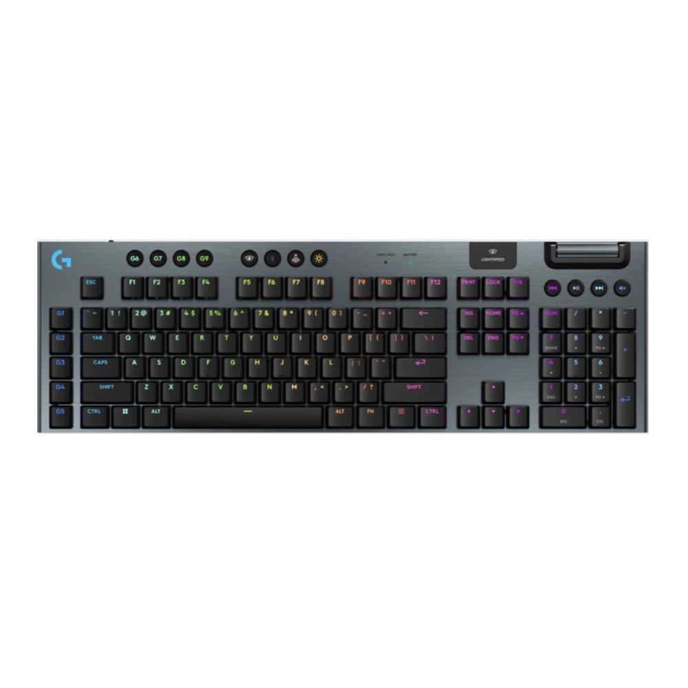 Logitech G915 X Lightspeed Wireless Low Profile Gaming Keyboard, 73231 – Black