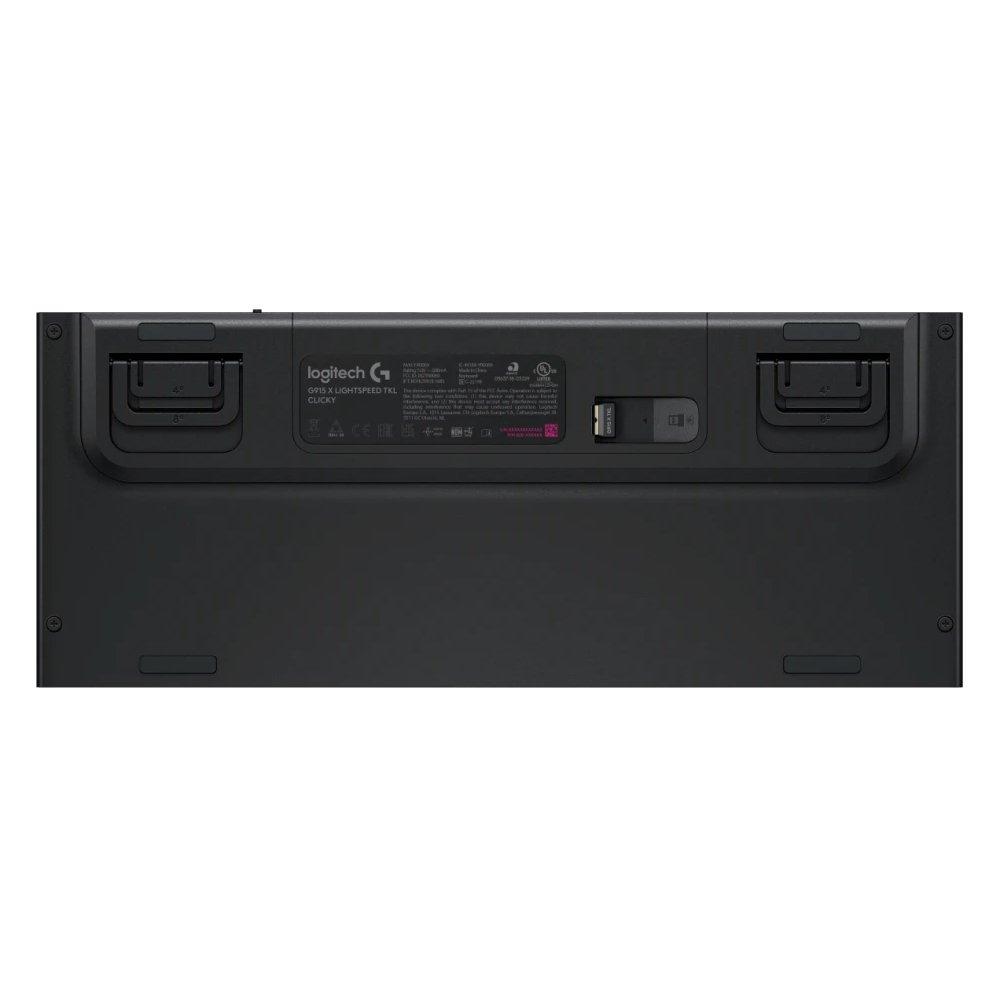 Logitech G915 X TKL Lightspeed Wireless Low Profile Gaming Keyboard, 73231 – Black