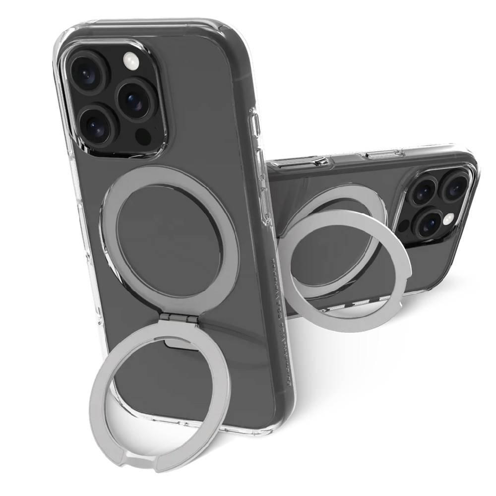 DBRAMANTE1928 MagSafe Kickstand Case for iPhone 16 Pro Max, IUK7CL006299 - Clear