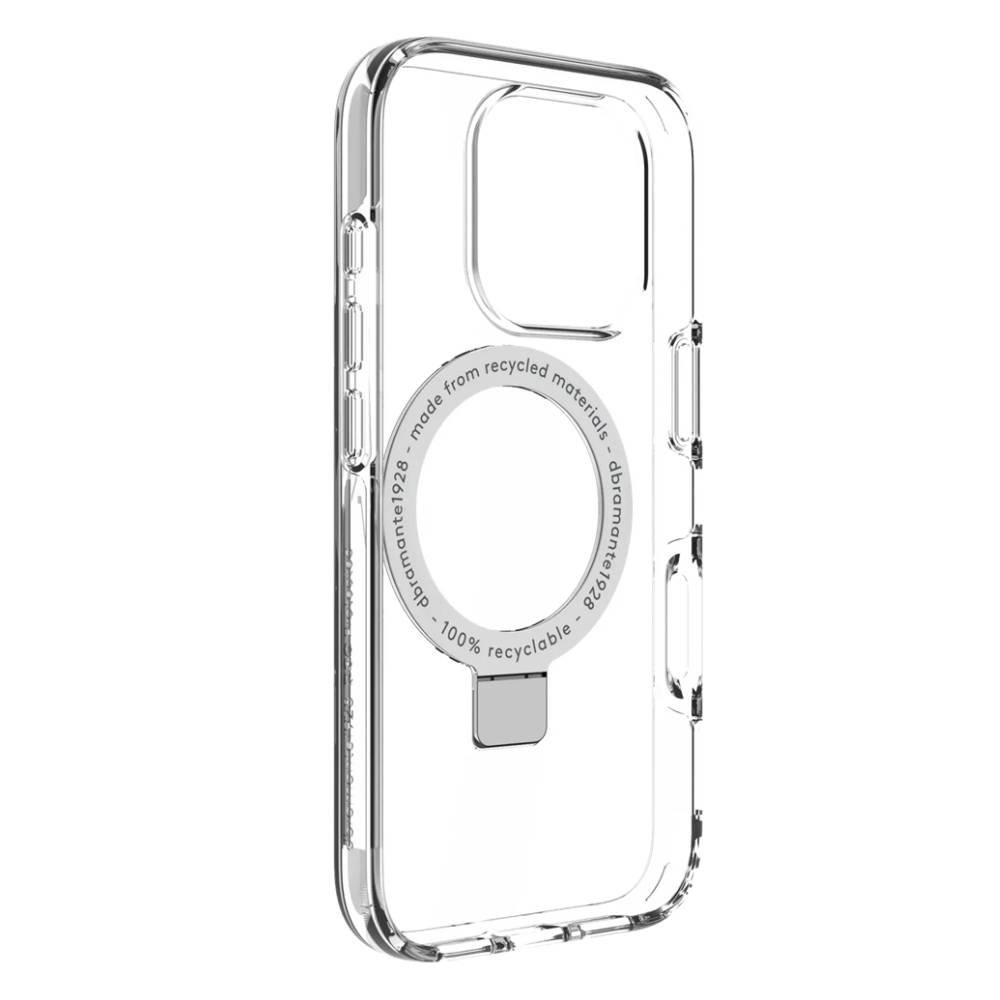 DBRAMANTE1928 MagSafe Kickstand Case for iPhone 16 Pro Max, IUK7CL006299 - Clear