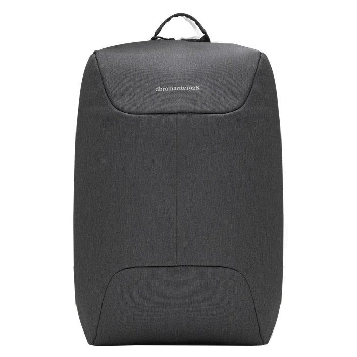 Dbramante1928 16" Charlottenborg Recycled Backpack, BG16CC001711 – Charcoal