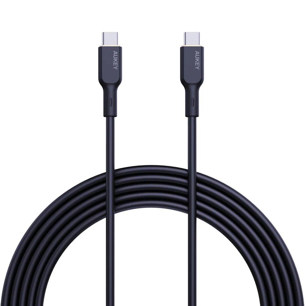 أوكي Aukey Silicone usb-c Cable 1m 100W