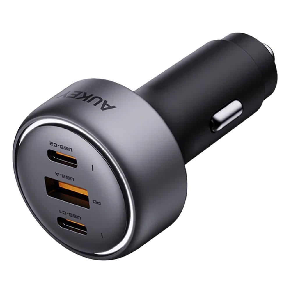 أوكي Aukey Car Charger Dual Usb C And Usb A 66W