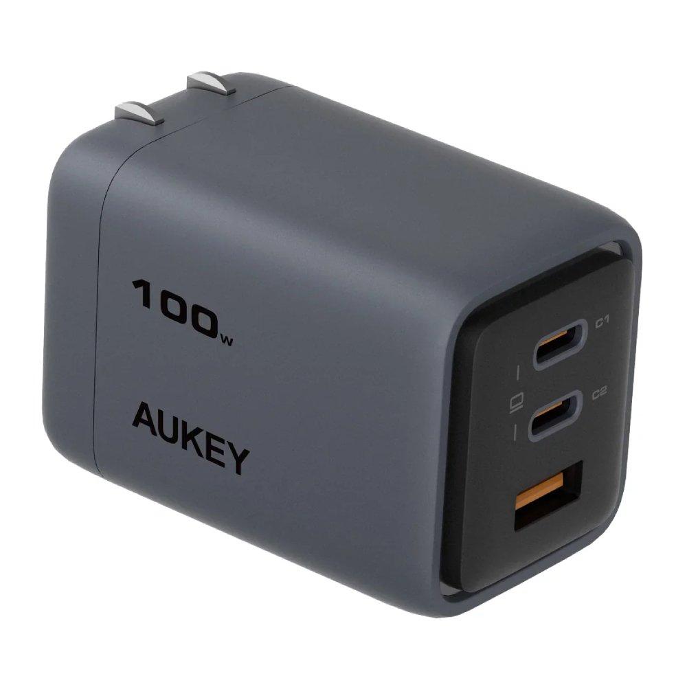 أوكي Aukey Comet Mix 3 Pd Wall Charger With Gan Technology 100W