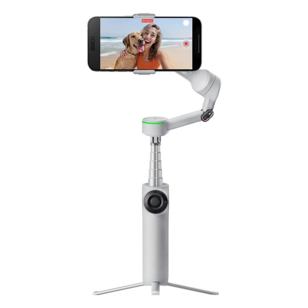 حامل هاتف القابل للطي مع مثبت الذكاء الاصطناعي فلو 2 برو من انستا 360، I04CINSABQBSG - رمادي