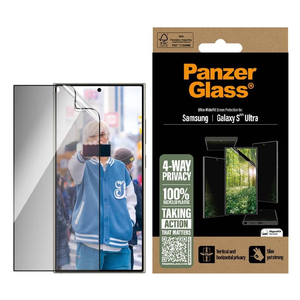 Panzer Galaxy S25 Ultra 4 Way Mat Screen Protector, PGRMFPUG38488