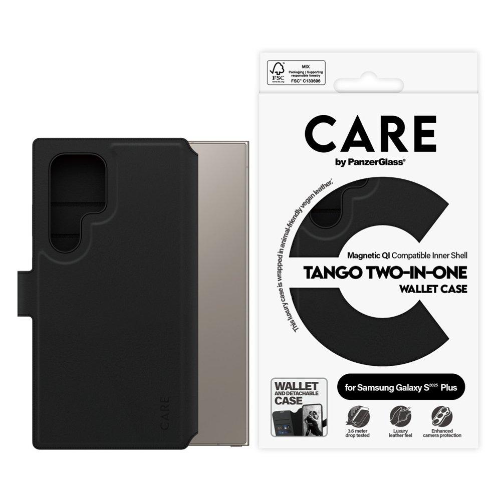 Panzer Tango 2-in-1 Wallet Case for Samsung S25 Ultra, CRRFTWLG38488 – Black