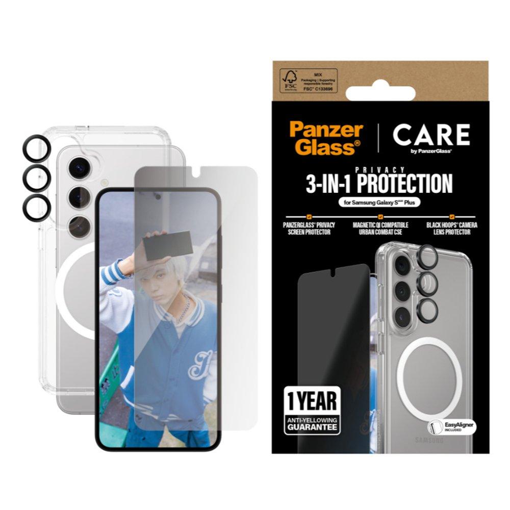 Panzer 3 in 1 Protection Bundle for Samsung S25+ – Privacy