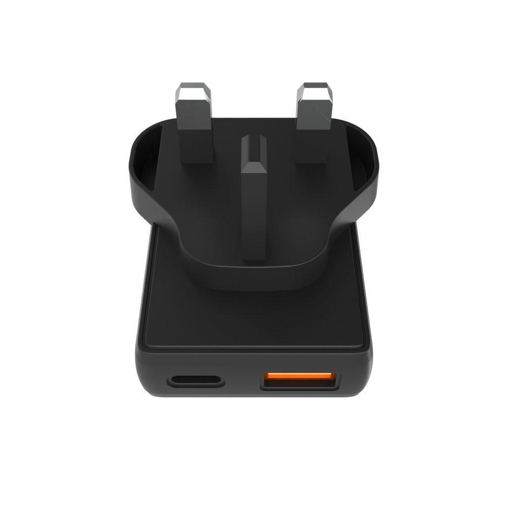 EQ 30W Mini Wall Charger, EQ-VTX-30VLACB-03 - Black