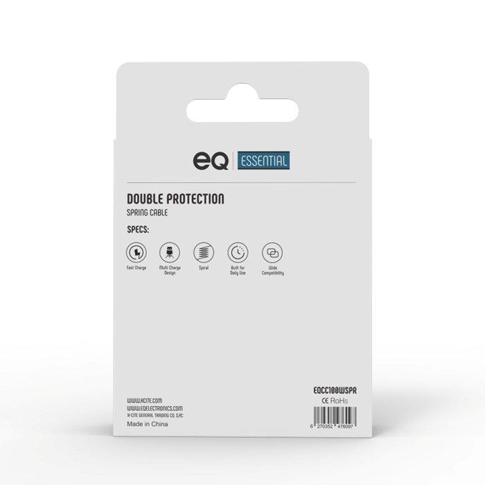 EQ 100W USB-C to USB-C 1.8M Cable - Black